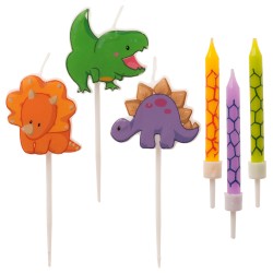 candele dinosauro - Dekora