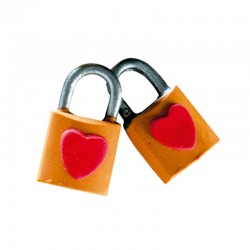 padlock sugar decoration -...