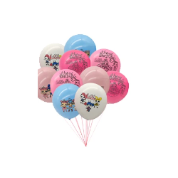 10 LOL-themed balloons - 30 cm