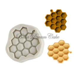 honeycomb silicone mold -...