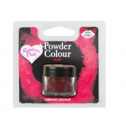 Pulverfarbe "Powder Colour" ruby / rubin - 3g - RD