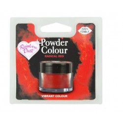 colorante in polvere "Powder Colour" radical red / rosso radicale  - 3g - RD