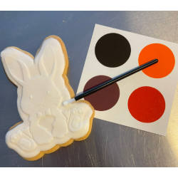 cookie to paint PYO rabbit