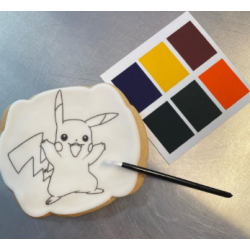 biscuit à peindre PYO pikachu