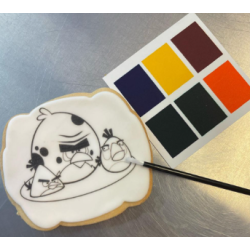 cookie to paint PYO angry bird