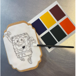 cookie to paint PYO Spongebob
