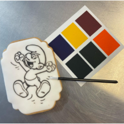 cookie to paint PYO smurf