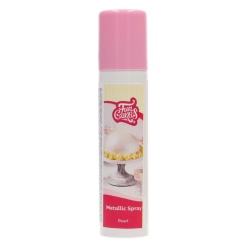 →Spray efecto metalizado dorado 100 ml / Funcakes