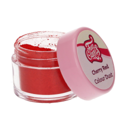 cherry red food coloring...