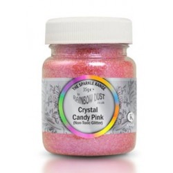 The sparkle range - Crystal - Candy Pink - 35g