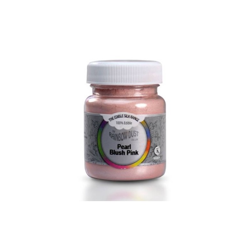 Edible Silk - pearl blush pink - 35g