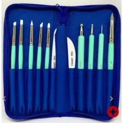 blue kit & Tiffany modeling tools