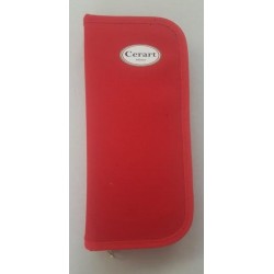 red kit for accessories 12 x 24 cm