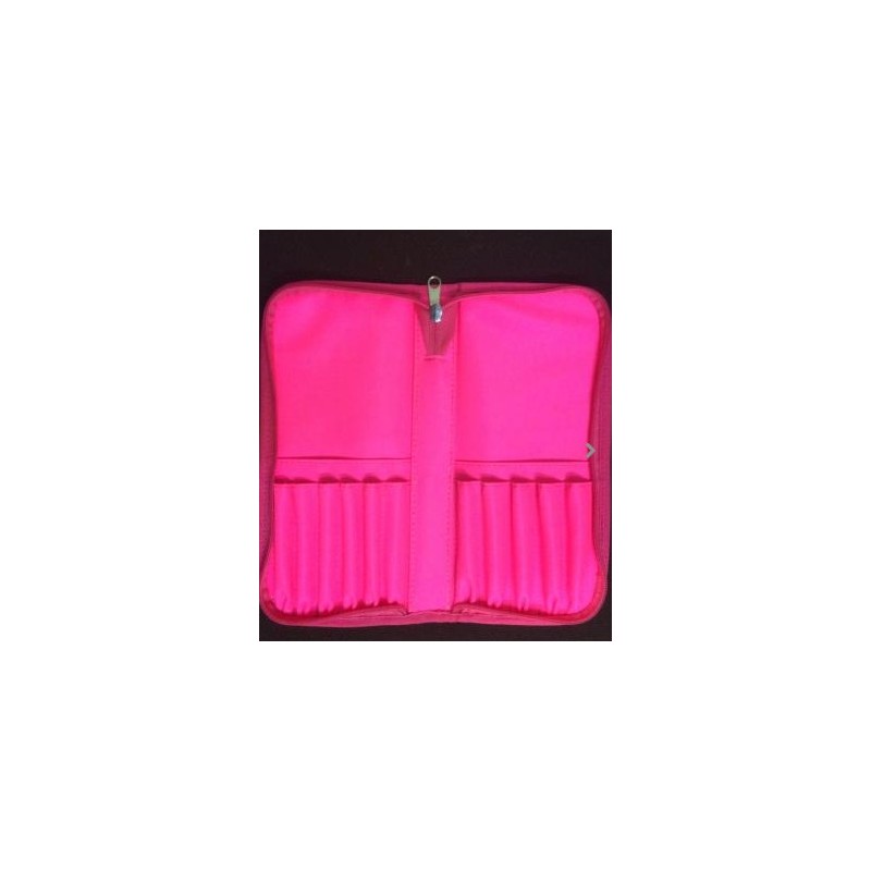 astuccio fuxia porta pennelli 12 x 24 cm