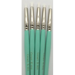 Kit brushes for modeling silicone Tiffani - 5p