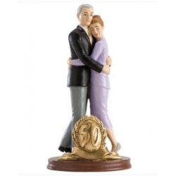 Figurines Ehepaar - 50. Geburtstag - 20cm