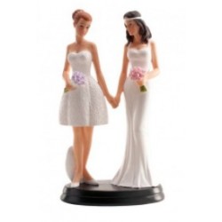 figurine couple de homosexuelles - 20cm
