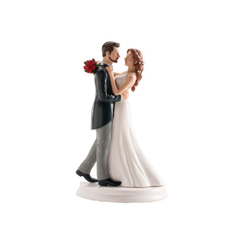 figurine couple de mariés - 20cm