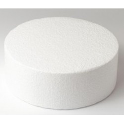 Polystyrene round diameter 24cm x 10cm