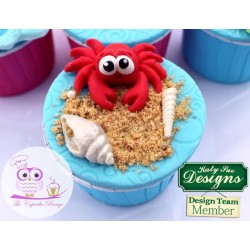 crab and fish -  Sugar Buttons