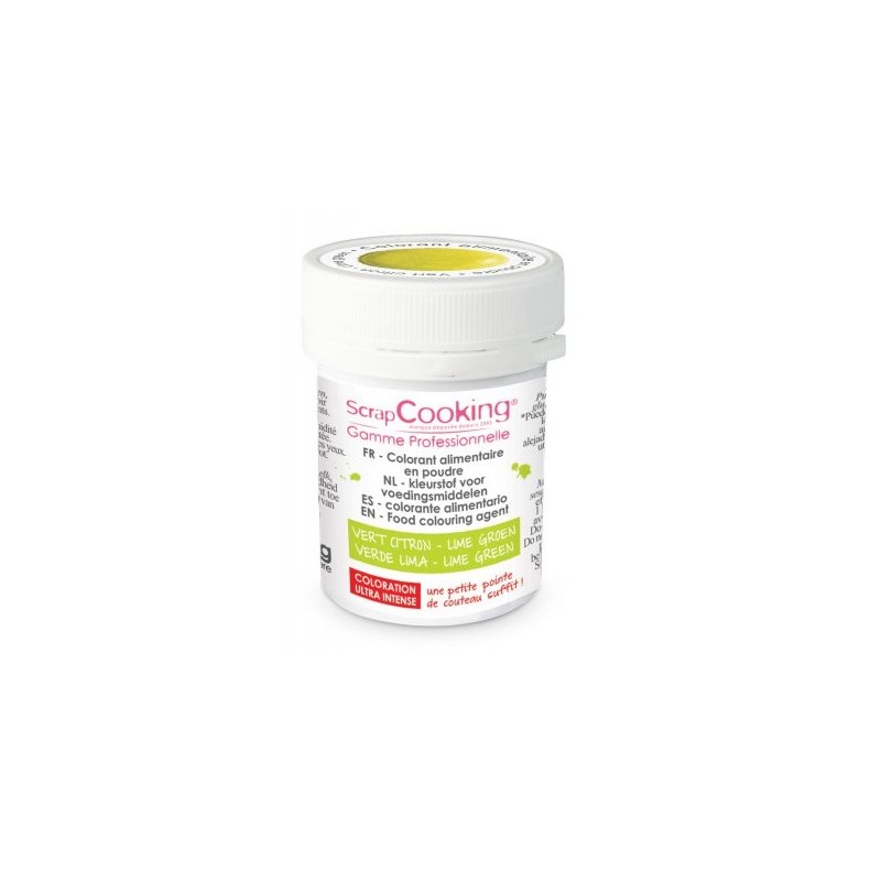 food color powder lime green 5g