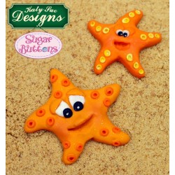 estrella de mar y caballito de mar - Sugar Buttons