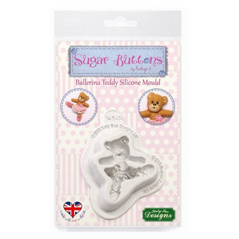 ballerina teddy - Sugar Buttons