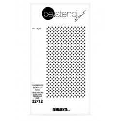 be.stencil -  stella 002 - 5 mm