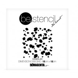 be.stencil - Tier Dalmatiner klein 001 - 120mm