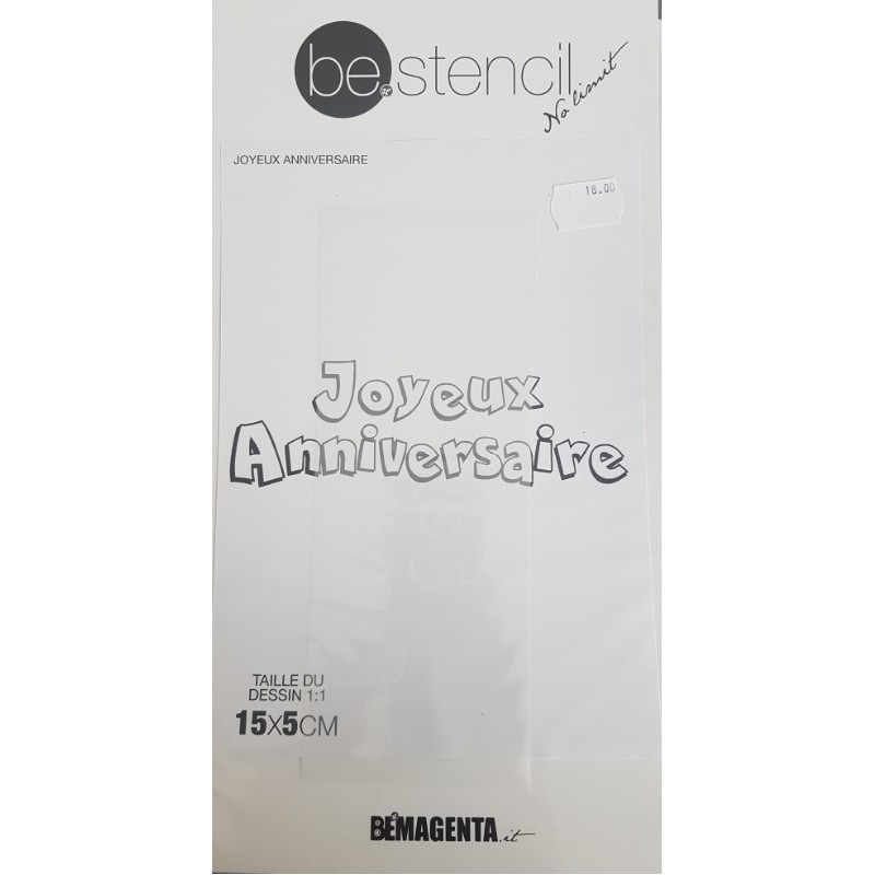 be.stencil - ricorrenze - joyeux anniversaire  004