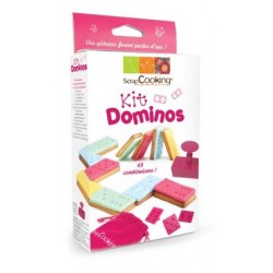 Kit "Domino" para galletas y pasta de azúcar de ScrapCooking