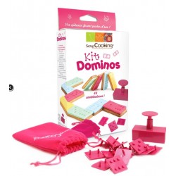 Kit "Dominos"for cookies and sugar paste of ScrapCooking