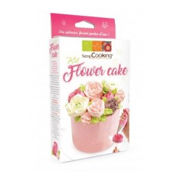 Kit Flower cake ScrapCooking