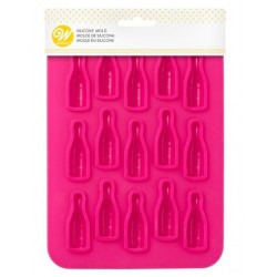 Silicone candy mold - wine bottle Wilton
