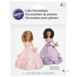Set pick mini muñecas Wilton - 4p
