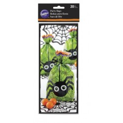20 Halloween Taschen - Spinne - Wilton - 10.1 x 5 x 24.1 cm