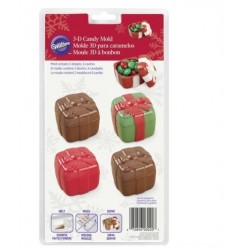 Molde chocolate y bombones caja de regalo Wilton
