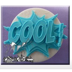 Stampo in silicone - Comic Splash Cool - Alphabet Moulds