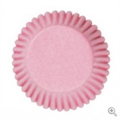 Papier Cupcake Förmchen rosa Farbe - 50pcs - 50 mm - Culpitt