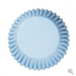 Papier Cupcake Förmchen blau Farbe - 50pcs - 50 mm - Culpitt