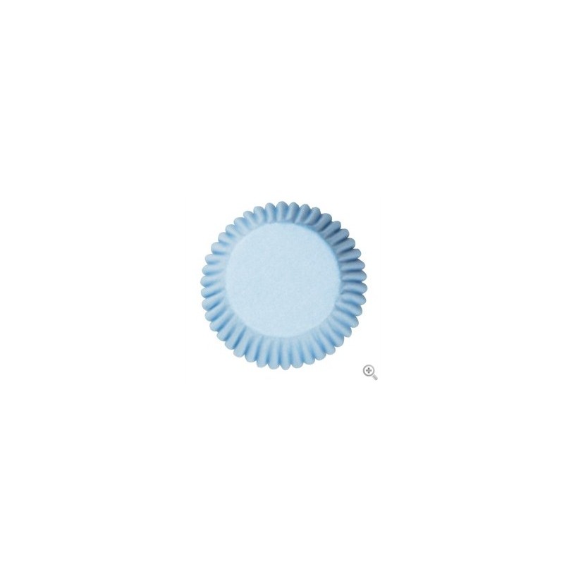 pirottini cupcake azzurro - 50 p - 50 mm - Culpitt