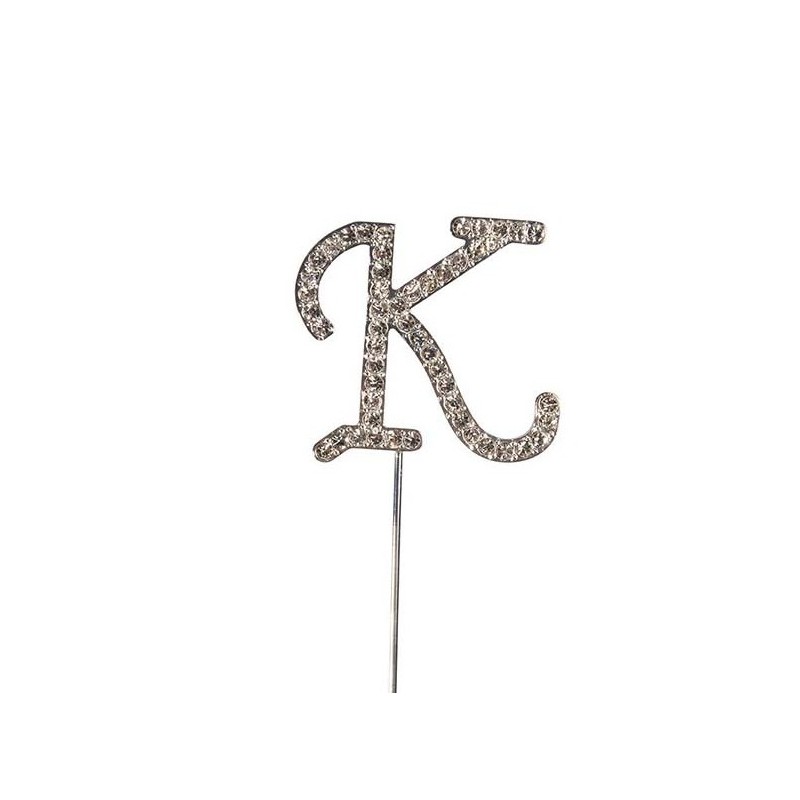 Topper diamante letter K - Culpitt