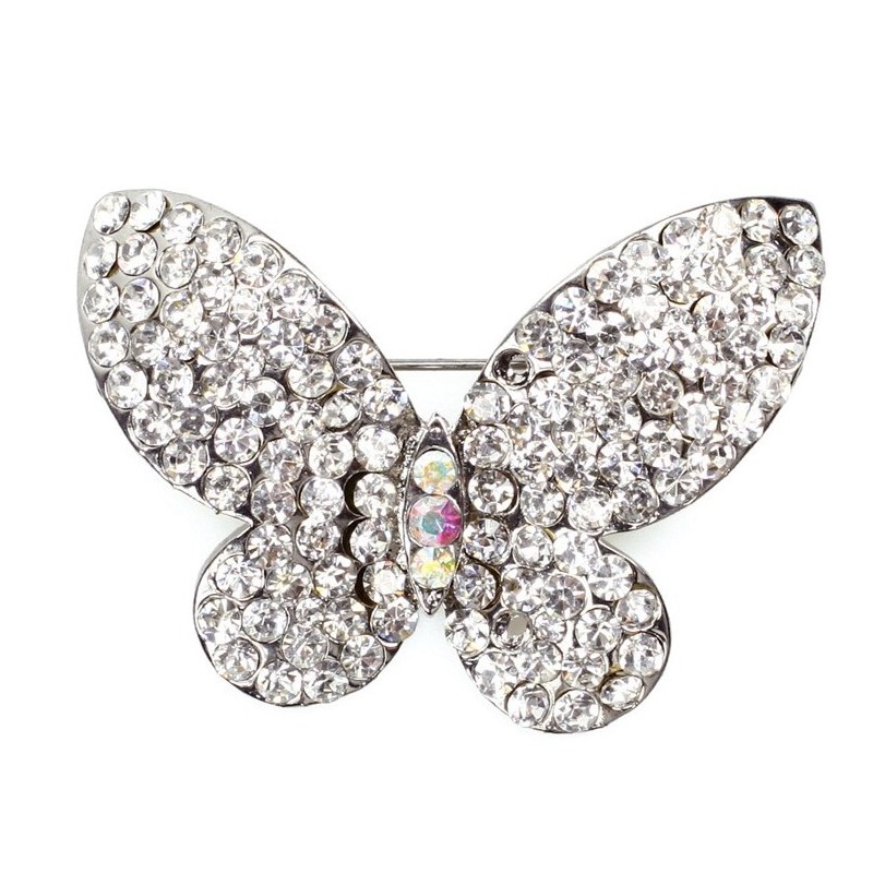 Broche Diamant Papillon - Culpitt