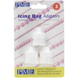 Icing bag adaptors - 3p - PME