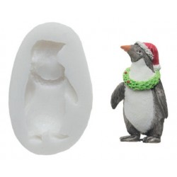 SLK048  Pingüino - molde de silicona - Silikomart