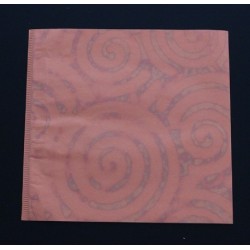 Set 25 copper spirals sheets 14x14cm