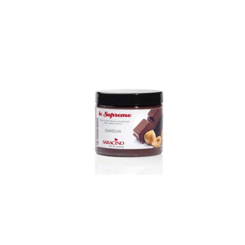 Konzentrierte aromatisierte Paste - Gianduja - 200g - Saracino