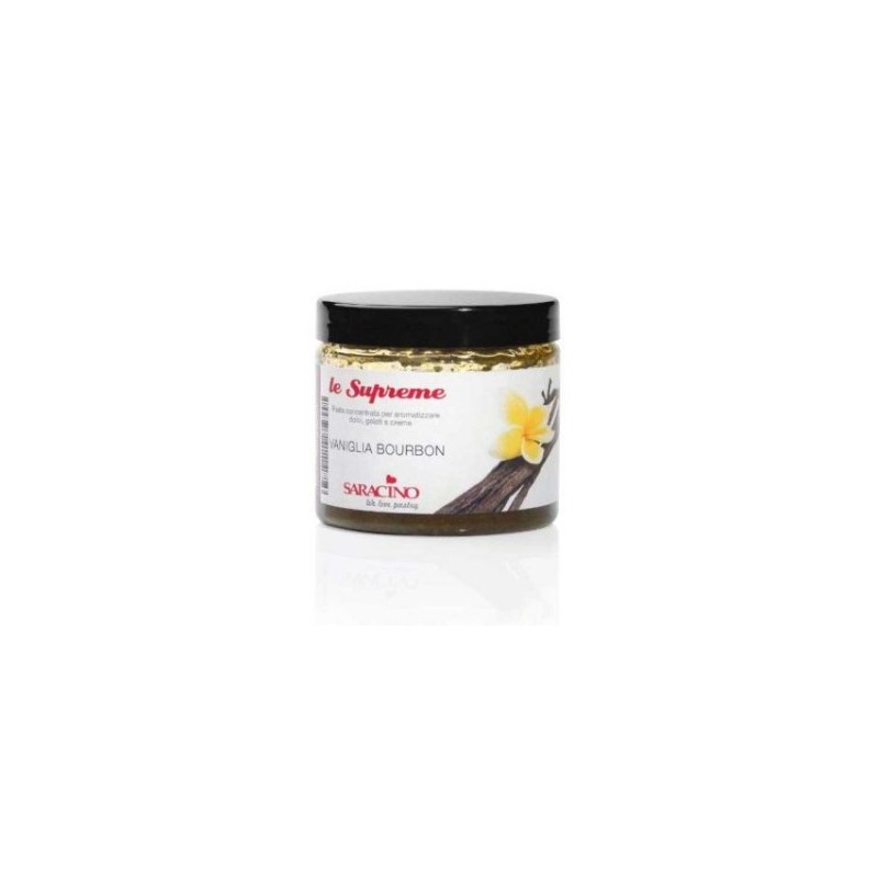 Konzentrierte aromatisierte Paste - Vanille Bourbon - 200g - Saracino