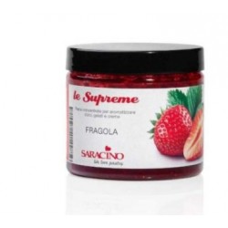 Konzentrierte aromatisierte Paste - Erdbeere - 200g - Saracino