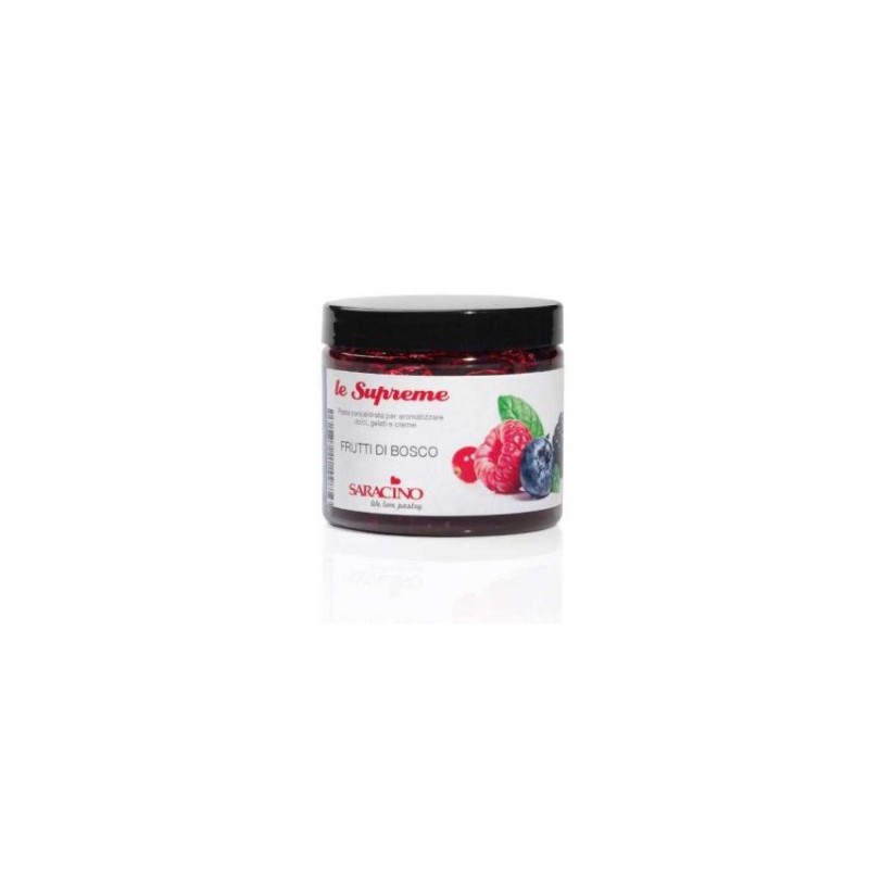 Concentrated flavored paste - Wild fruits - 200g - Saracino